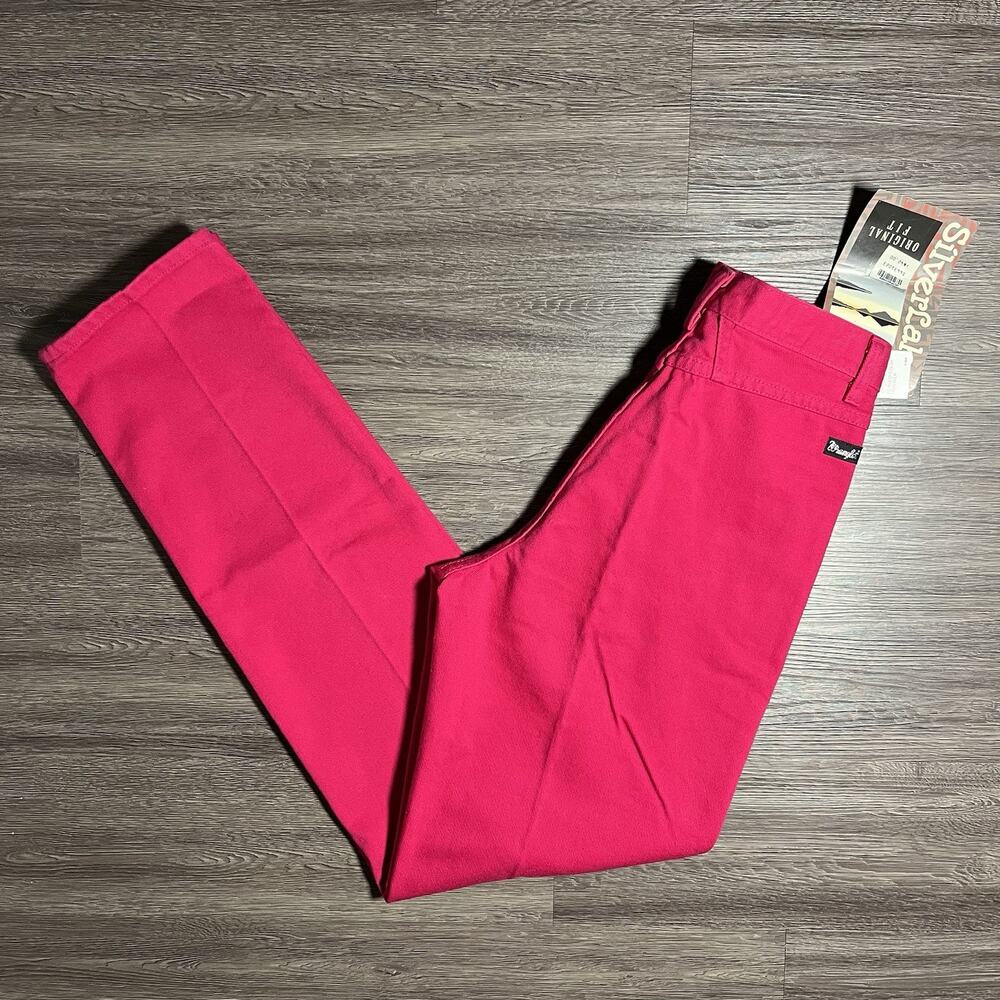 Vintage Wrangler Silver Lake Jeans Women's 7/8x34 Pink NA201SR USA NWT